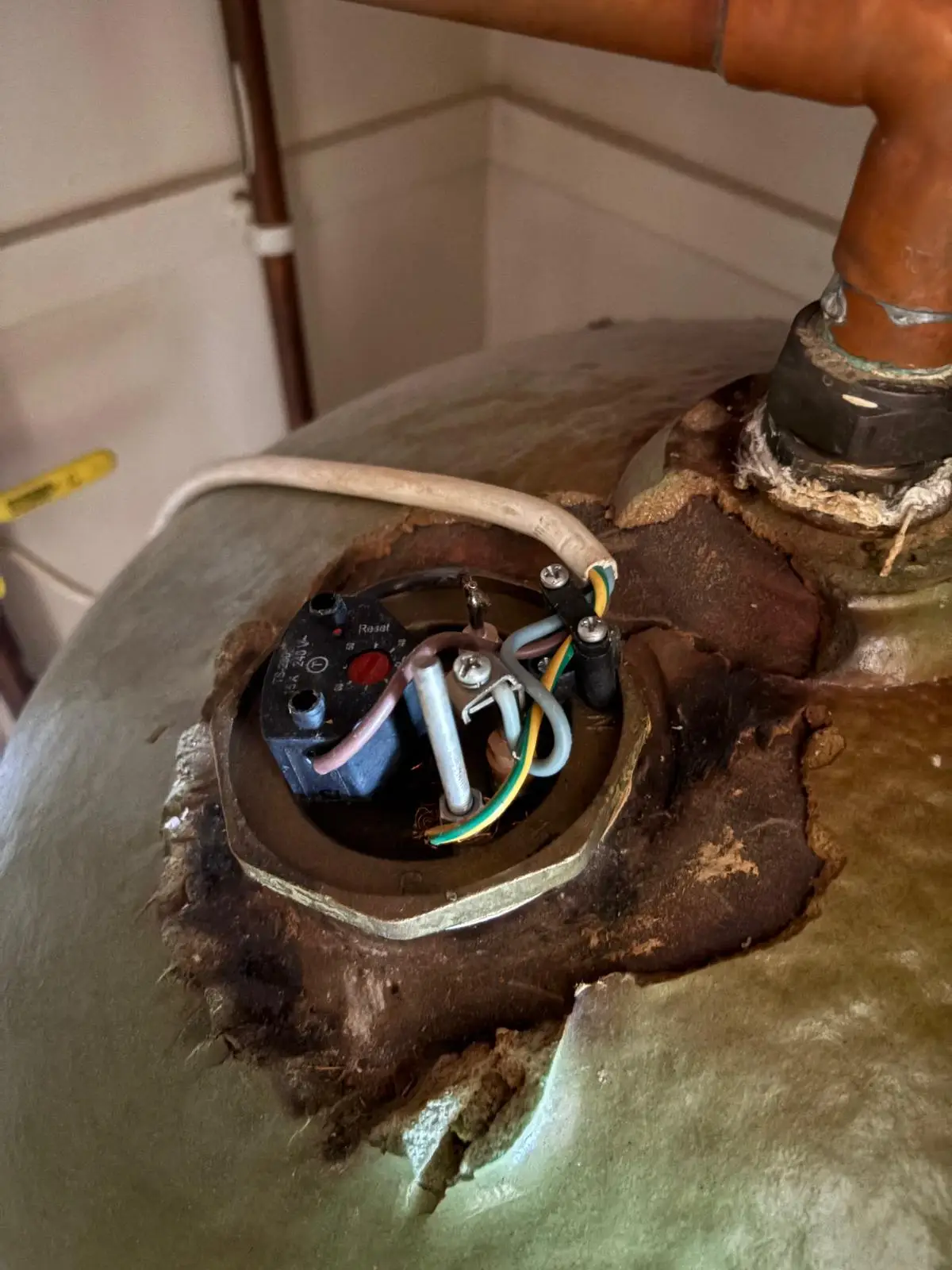Exposed live parts identified during an EICR inspection by Bring it Ohm Electrical Solutions