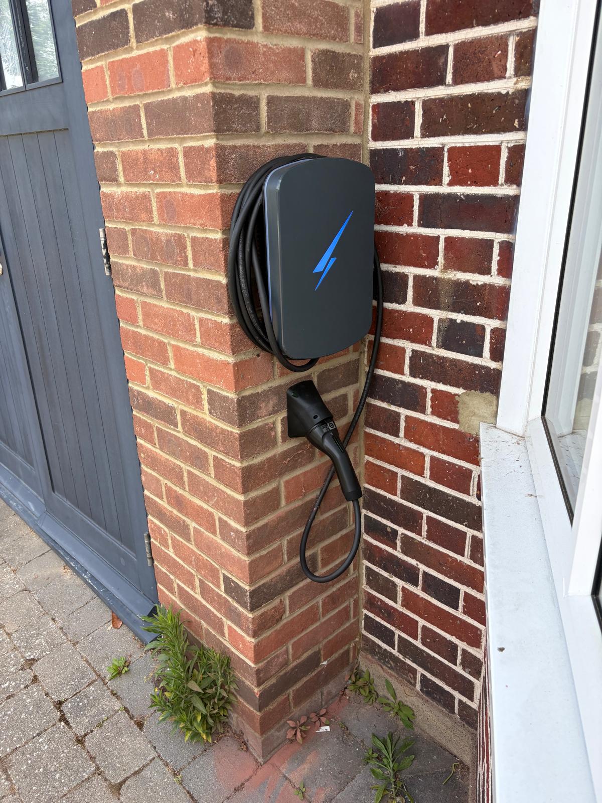 Hypervolt EV charger installed by Bring It Ohm Electrical Solutions