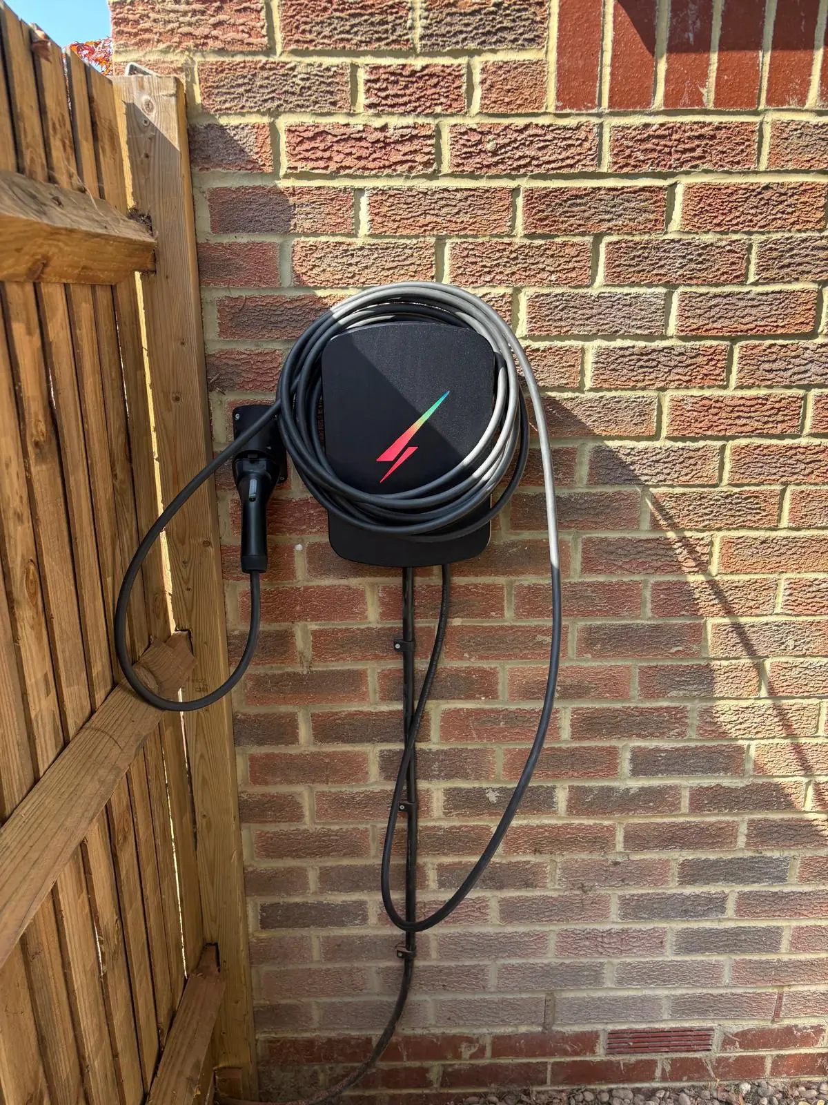 Hypervolt EV charger installation in Woking by Bring it Ohm Electrical Solutions
