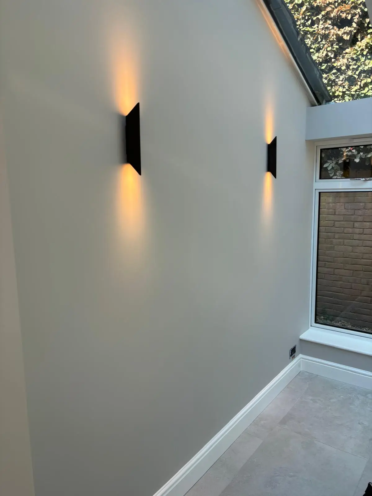 Wall lights installed in Walton-on-Thames by Bring it Ohm Electrical Solutions